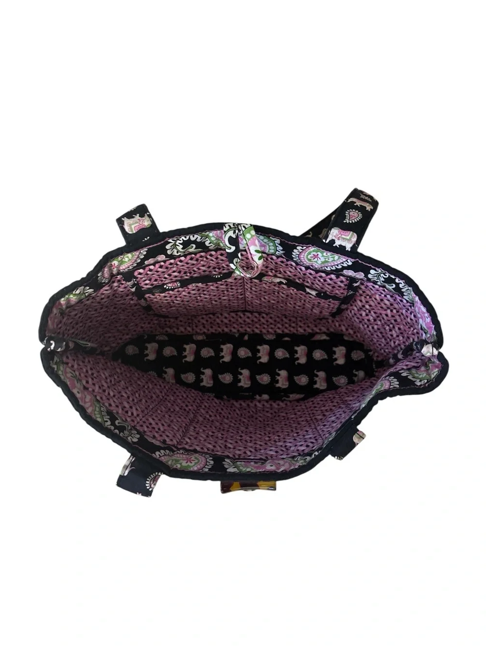 Vintage Vera Bradley 2007 Elephant Toggle Purse - Picture 3 of 3